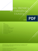 Ficha técnica de terminal taxco