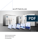 JFY PV Inverters Catalog