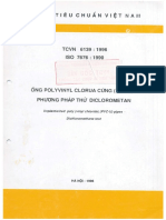 TCVN 6139-1996 Ong uPVC - Phuong phap thu Diclorometan 