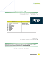 Compendio Unidad 1 Desarrollo Personal - Cpai 2019 S2 PDF