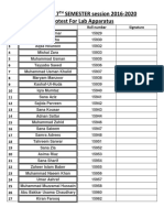 7TH SEMESTER Student List