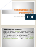 Pertumbuhan Penduduk