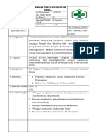 SOP Pembinaan Upaya Kesehatan Kerja