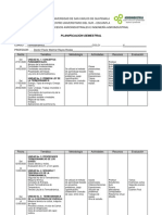 Planificación Semestral Termodinámica