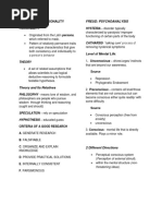 THEORIES OF PERSONALITY