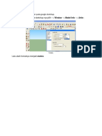 Merubah Unit Menjadi Meter Pada Google Sketchup