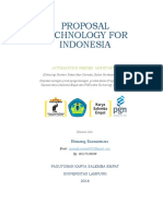 Technology For Indonesia - UNILA - NANANG KURNIAWAN Rev.5