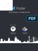 Flutter CI - 2019