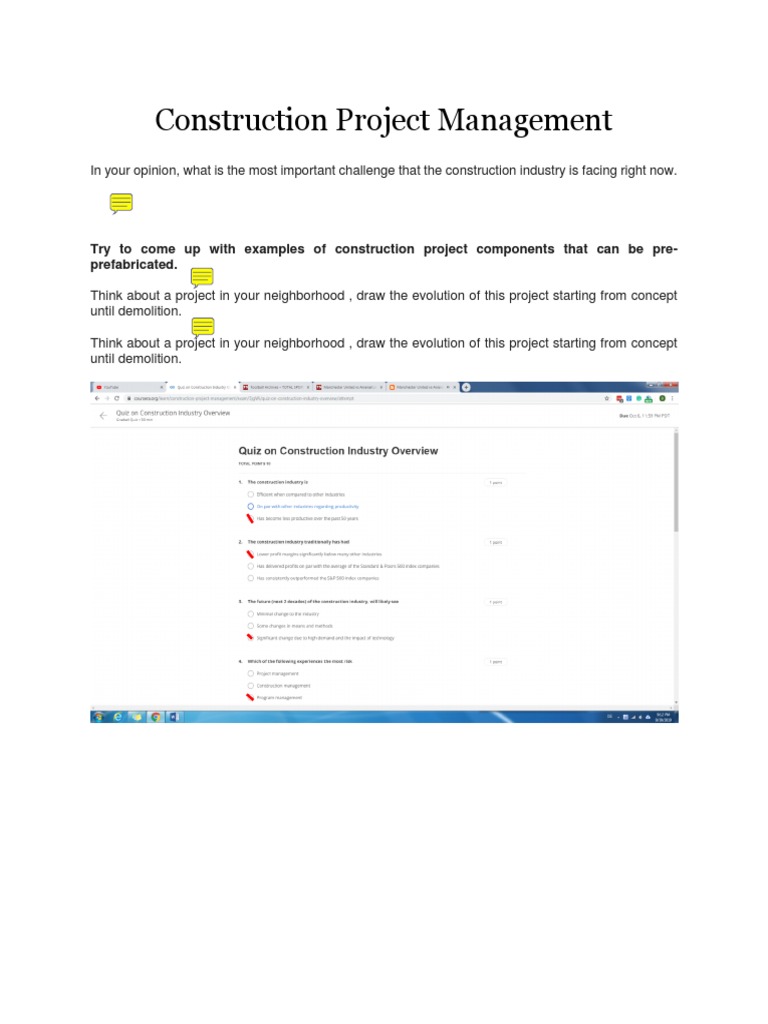 Construction Project Management Insights | PDF | Business | Engineering
