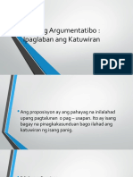 ARGUMENTATIBO