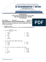 UTS XII Ganjil 2019-2020 PDF