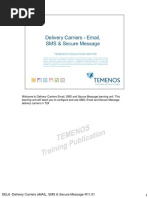 DEL6 -Delivery Carriers eMAIL, SMS, Secure Message-R13.01