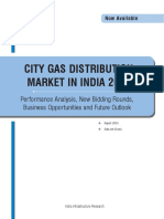Now Available: City Gas Distribution Market in India 2019 Report