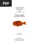 Download Seafood Watch Orange Roughy Report by Monterey Bay Aquarium SN4451071 doc pdf