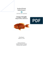 Seafood Watch Orange Roughy Report