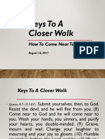 20 Keys To A Closer Walk 8 16 2017 PDF
