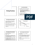 Pricing Practices