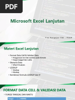 Microsoft Excel Lanjutan. T I M P e N G A J A R T I K PDF