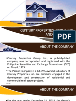 Century Properties Group, Inc Report