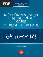 Müslümanlarin Bi̇rbi̇rleri̇ne Karşi Sorumluluklari