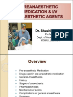 Preanaesthetic Medication Anaesthetic Agents PDF