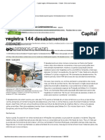 Capital registra 144 desabamentos - Cidade - Diário do Nordeste