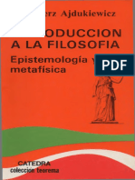 Ajdukiewicz Kazimierz - Introduccion A La Filosofia - Epistemologia Y Metafisica.pdf