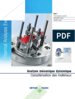 Documentation Analyseur mécanique dynamique (DMA) - DMA1