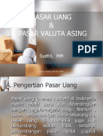 PASAR UANG and PASAR VALUTA ASING Syafri PDF