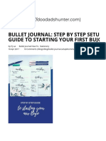 Bullet Journal - Step by Step Setup Guide To Starting Your First BUJO - DoodadsHunter