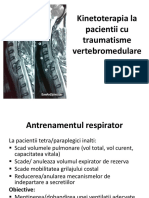 Kinetoterapia La Pacientii Cu Traumatisme Vertebromedulare