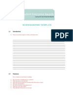 Business Report Template 02