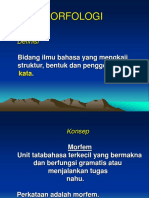 Pengenalan Morfologi