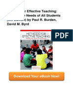 Methods For Effective Teaching Meeting T PDF