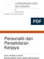 M3 Personaliti Dan Persekitaran Kerjaya