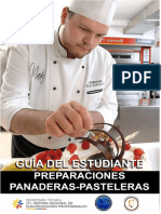 Guia Del Estudiante Chef de Pastelería Panaderia INSTITUTO GTH