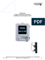 0707 13 F 4200 Ultrasonic Flow Meter Manual 05 15