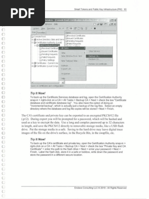 Smart Tokens And Pki Color Part 2 12 9 19 18 24 3 968 Public Key Certificate Backup