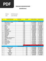 Rencana Anggaran Biaya Cafe Panji