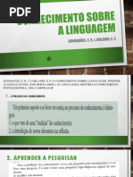 O CONHECIMENTO SOBRE A LINGUAGEM.pptx