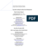 Acoustic Detecting and Locating Gas Pipe PDF