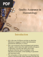 Quality Assurance in Haematology