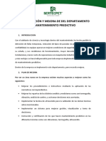 Implementación y Mejora de Del Departamento de Mantenimiento Predictivo