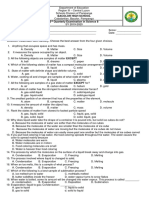 Third Periodic Test in Science 8 2019 2020