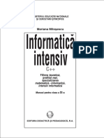 Pagini Informatica Intensiv Xi PDF