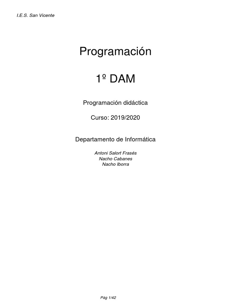 PROGRAMACION CON 12 UNIDADES C# | PDF | Objeto (informática) | Lenguaje ...
