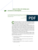 Como Mejorar El Clima de Trabajo para Mejorar El Desempeño