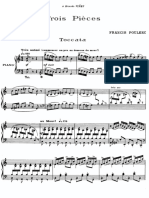 Poulenc - Trois Pièces (Piano) PDF