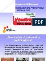 Presentación Presupuesto Participativo Praga