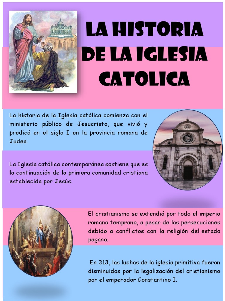 La historia de la Iglesia Católica: De Jesús a la legalización del cristianismo en el Imperio ...